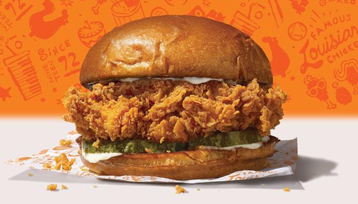 Popeyes chicken sandwich removed from menu feat