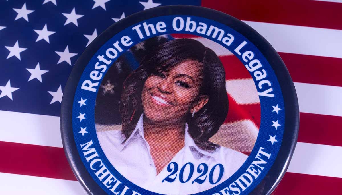Shutterstock Michelle Obama would win president 2020 feat