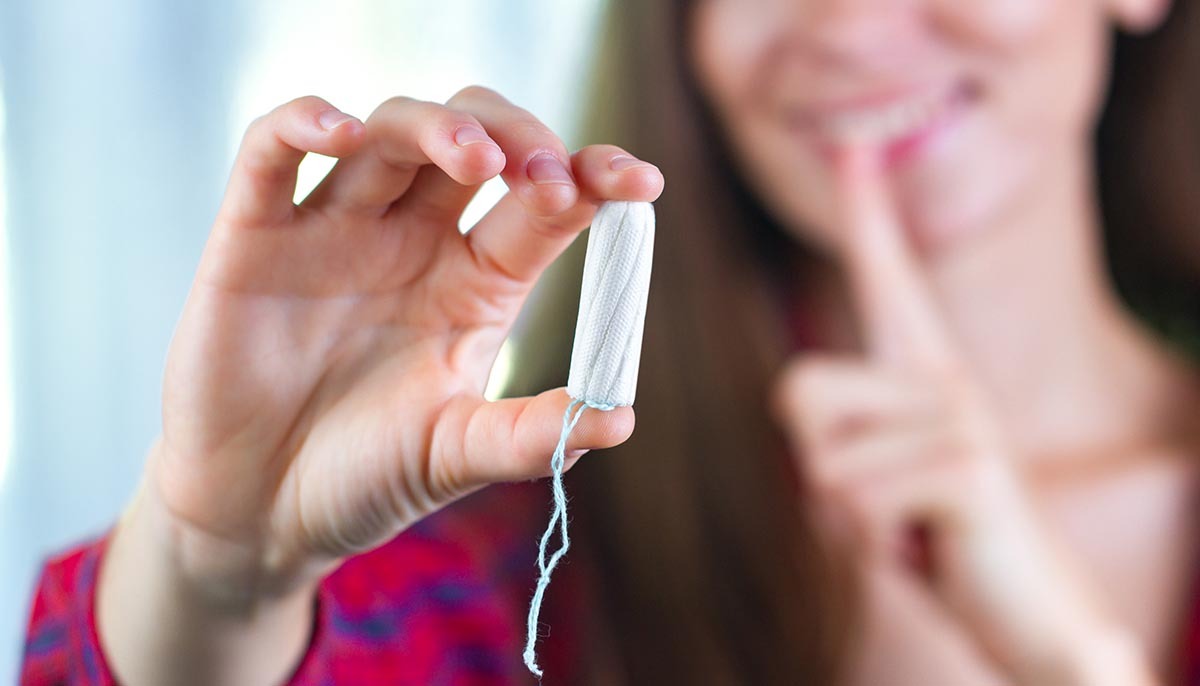 Teen Girl Period Tampon