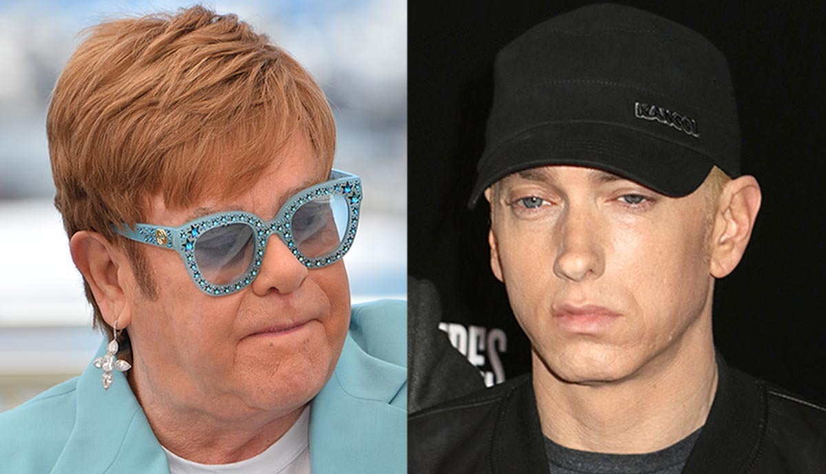 Shutterstock how Elton John saved Eminems life feat