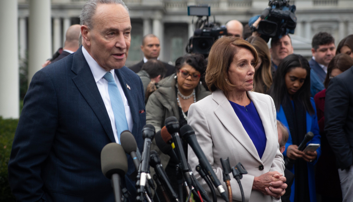 Chuck Schumer and Nancy Pelosi