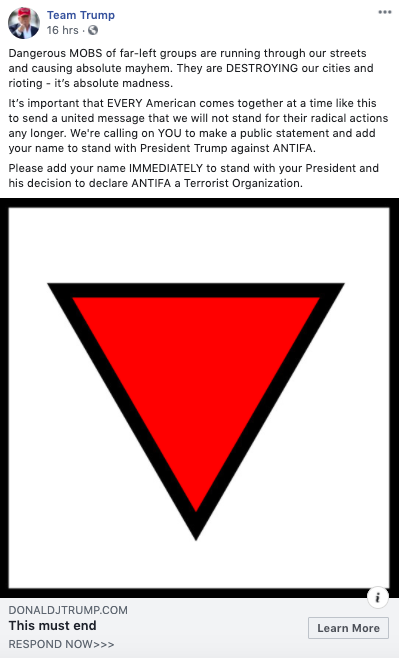 Trump Triangle Ad