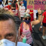 Mitt Romney Marches in Black Lives Matter Protest and More News
