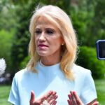 Kellyanne Conway Walks Out on the White House