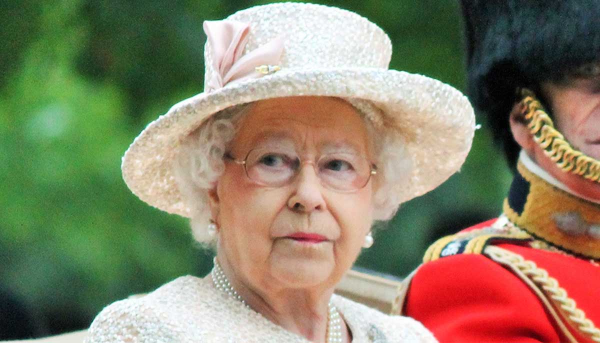 Queen Elizabeth stock photo
