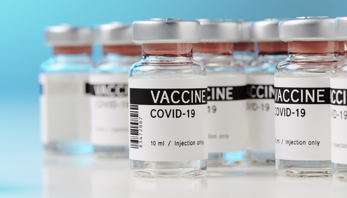 vials of a covid vaccine